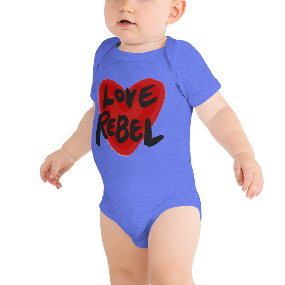 Baby Love Rebel short sleeve one piece