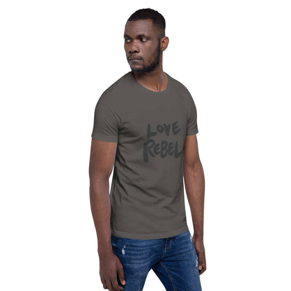 Love Rebel Short-sleeve unisex t-shirt